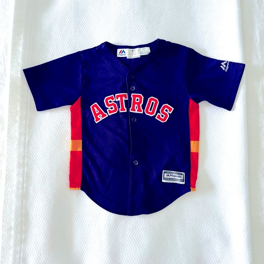 Astros major league baseball  jersey - kids 3T
